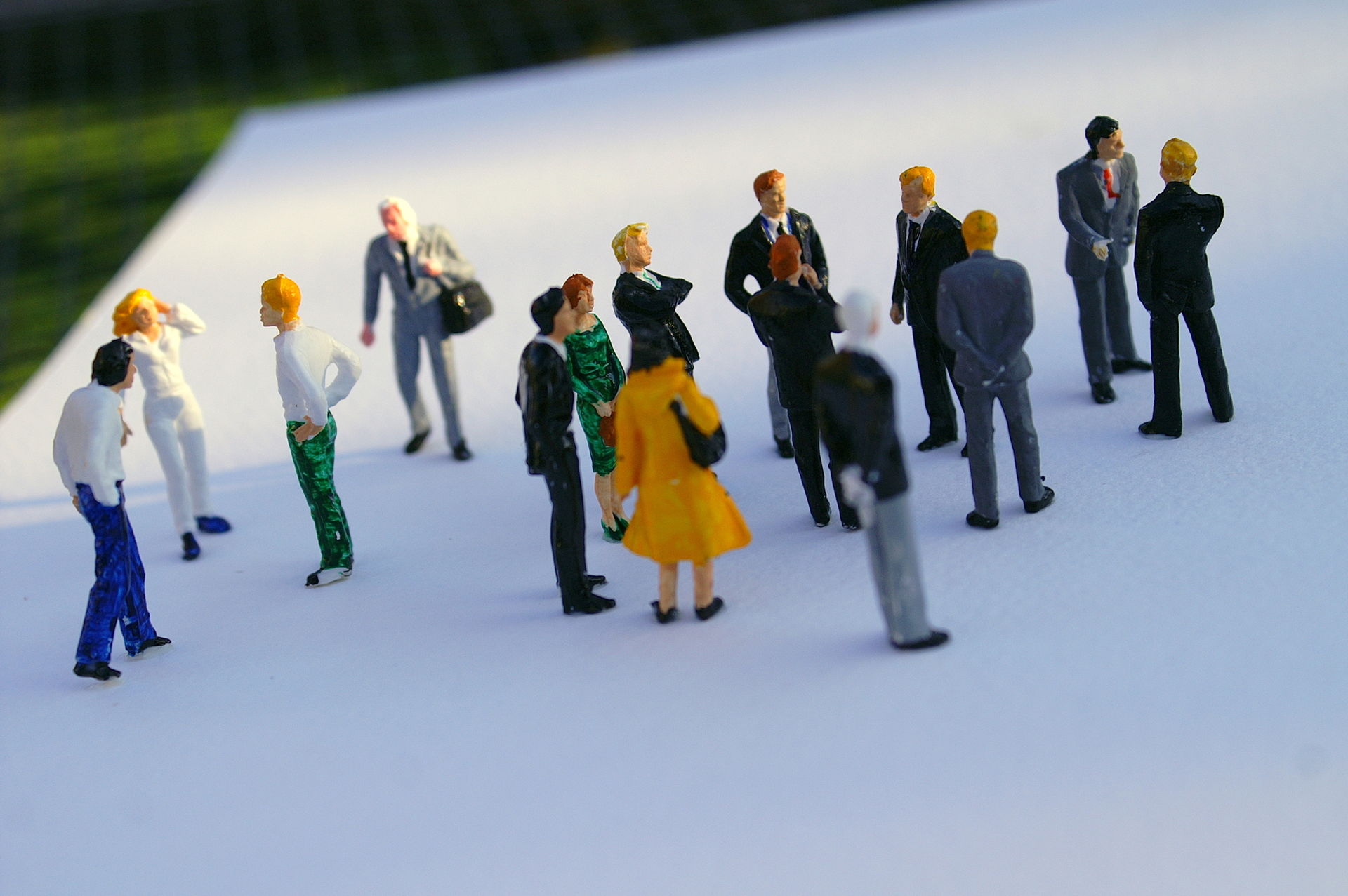 Spielfiguren Passanten