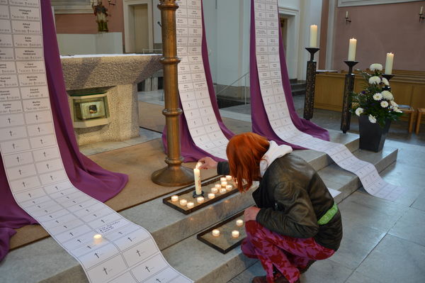Gedenken in der Basilika St. Clemens: Der Ökumenische Trauergottesdienst „Unvergessen“ findet einmal im Jahr statt.