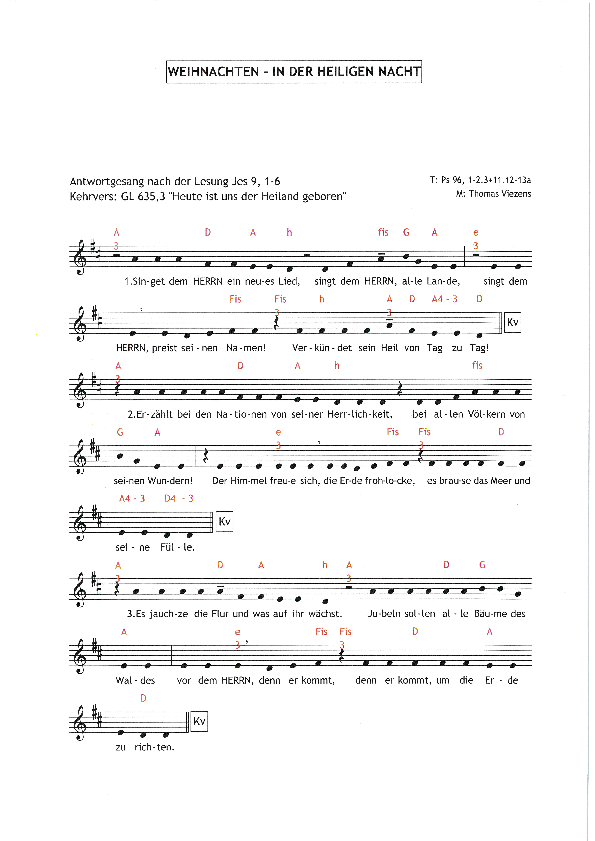 Weihnachten - In der Heiligen Nacht