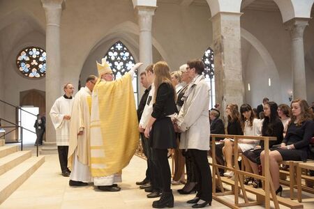 Firmung im Hildesheimer Dom