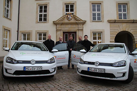 Übernahme E-Golf am 6.1.2015