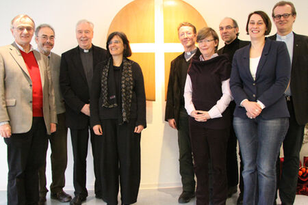 Göttingen, Bischofsbesuch Michaelsviertel