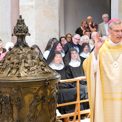 Verabschiedung von Bischof Dr. Heiner Wilmer Gottesdienst Dom Verabschiedung Bischof Wilmer, Gottesdienst Dom Verabschiedung Bischof Wilmer