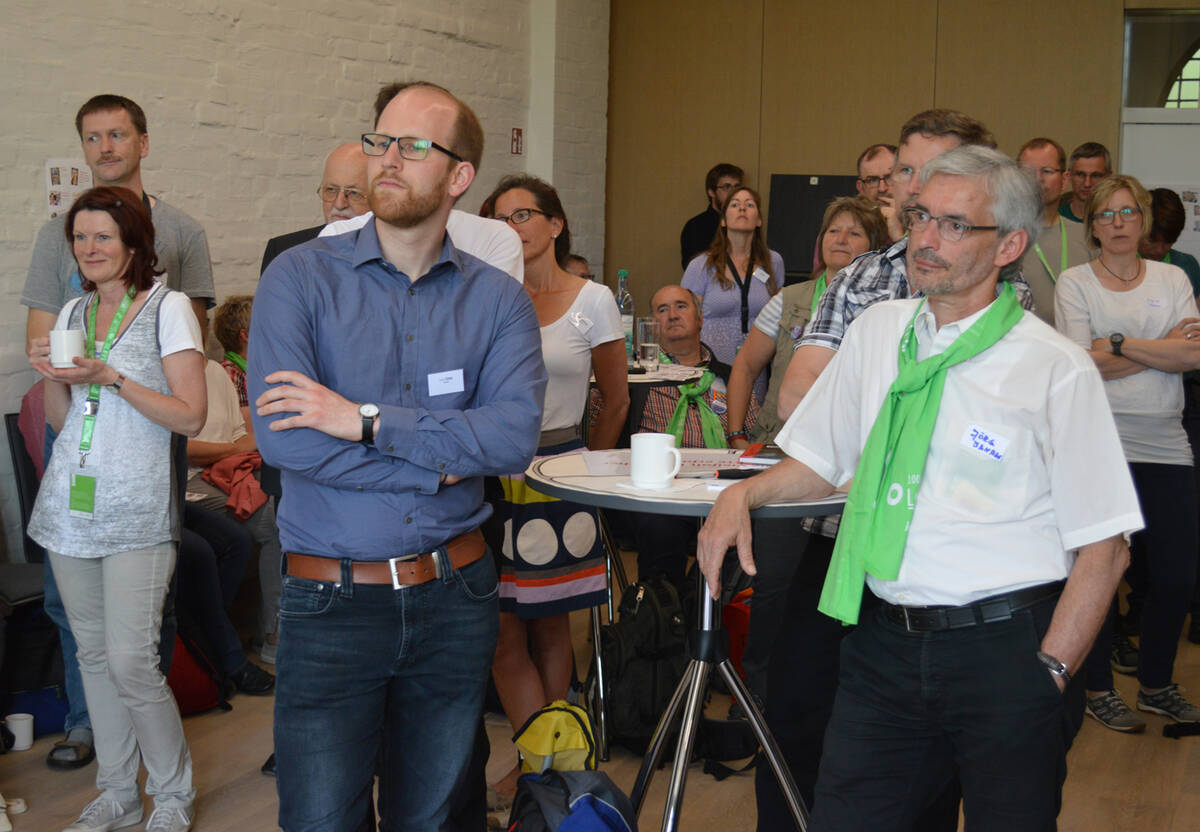 Über lokale Kirchenentwicklung als neue Kultur des Kircheseins diskutierten Gläubige in Leipzig auf Einladung des Diözesanrates im Bistum Hildesheim. 