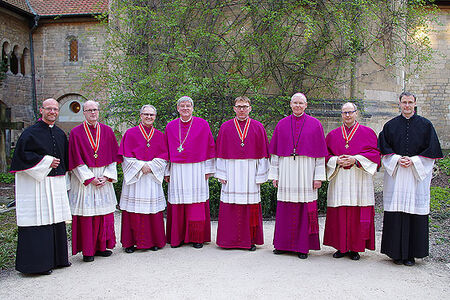 Hildesheimer Domkapitel mit Domvikaren, 19.04.2015