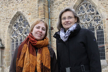 Koordinierungsstelle Dom-Information: Eva Malz und Helga Weilkes