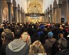 Gottesdienst im Hildesheimer Dom.