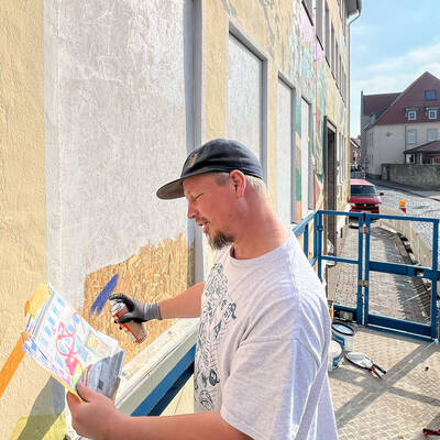 Mariano-Josephinum, Graffiti, Bauvorhaben