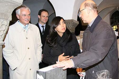Besuch Sozialministerin Aygül Özkan im Hildesheimer Dom, 26.10.2011