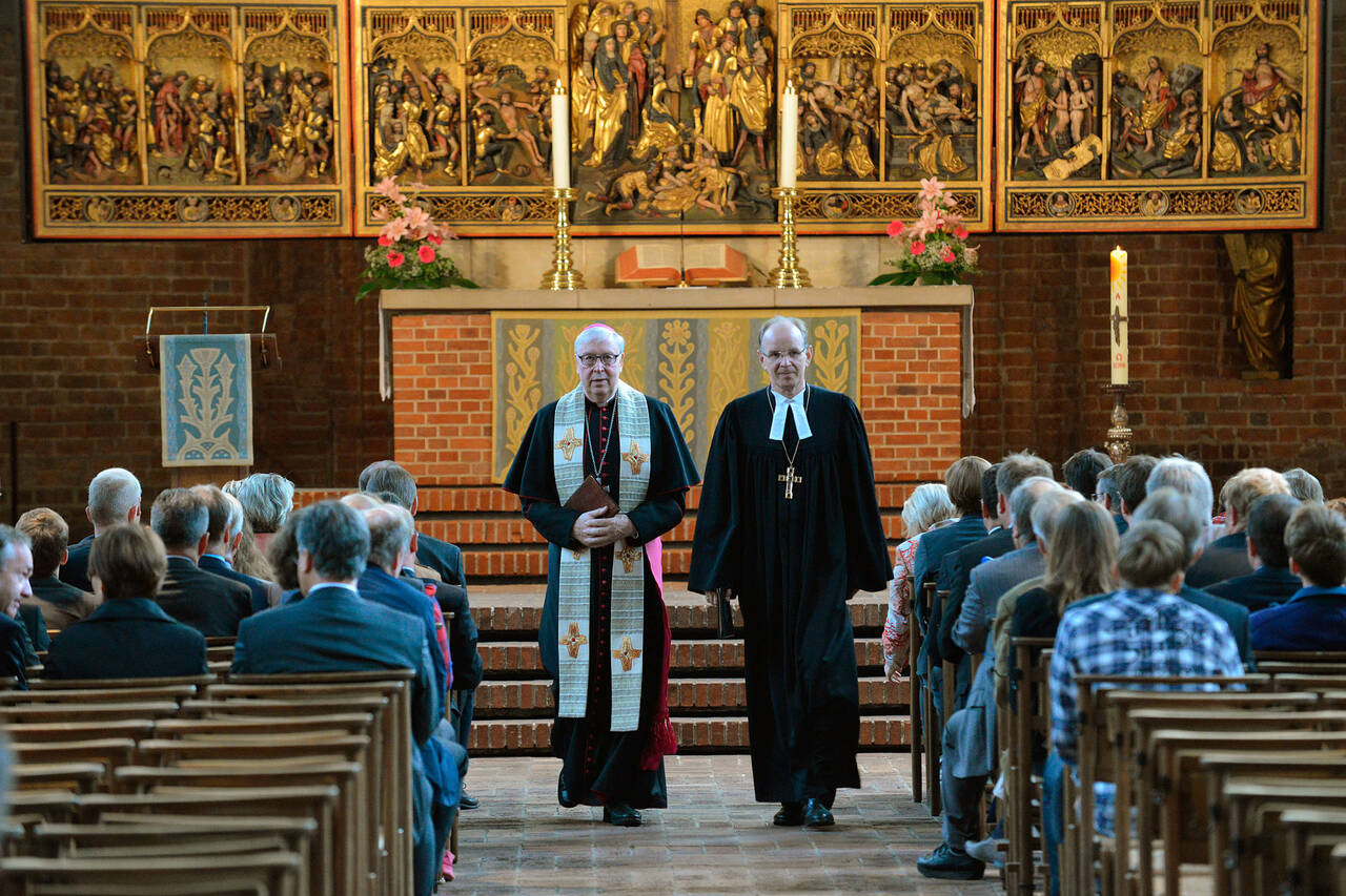 Andacht von Bischof Norbert Trelle und Landesbischof Ralf Meister für Landtagsabgeordnete, 28.8.2013