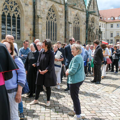 Verabschiedung von Bischof Dr. Heiner Wilmer Gottesdienst Dom Verabschiedung Bischof Wilmer, Gottesdienst Dom Verabschiedung Bischof Wilmer