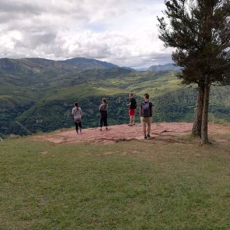 Aussicht bei den Inka-Ruinen von Samaipata - Samaipata, Departamento de Santa Cruz