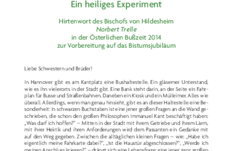 Fastenhirtenwort 2014