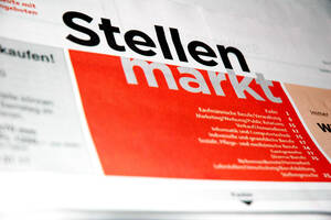 Stellenmarktanzeige