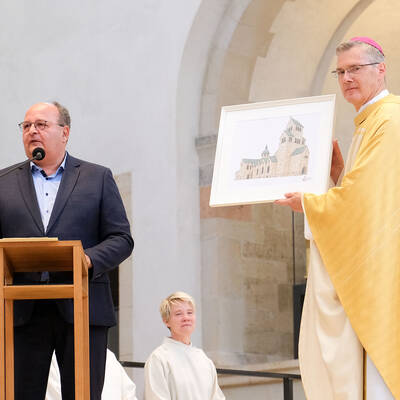 Verabschiedung von Bischof Dr. Heiner Wilmer Gottesdienst Dom Verabschiedung Bischof Wilmer, Gottesdienst Dom Verabschiedung Bischof Wilmer