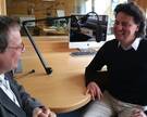 Vor der erneuten Aufführung von "Lux in Tenebris" im Hildesheimer Dom gab Komponist Helge Burggrabe dem kirchlichen Rundfunk-Redakteur Bernhard Tups ein Interview.