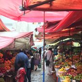 Frischmarkt in Sucre - Sucre, Departamento de Chuquisaca