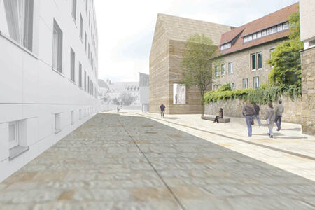 Dom-Museum, Neubau: Ansicht vom Hückedahl
