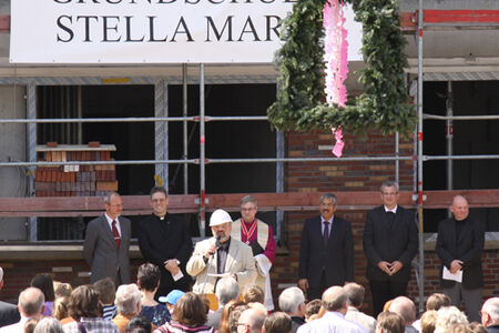 Bremerhaven, Richtfest Grundschule Stella Maris