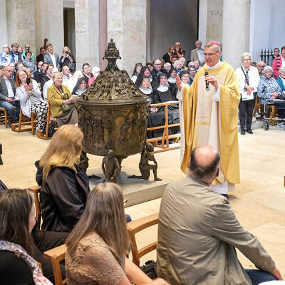Verabschiedung von Bischof Dr. Heiner Wilmer Gottesdienst Dom Verabschiedung Bischof Wilmer, Gottesdienst Dom Verabschiedung Bischof Wilmer
