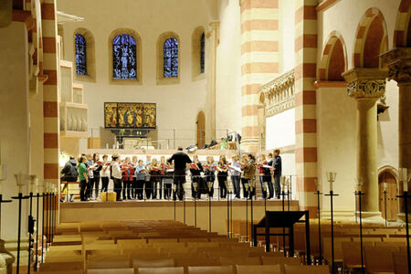 Hildesheimer Mädchenkantorei; Aufnahmen zur CD "I was glad"