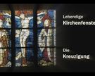 Dieses Kirchenfenster im Kloster Walsrode zeigt die Kreuzigung Jesu Christi. Es ist auch in einem Videoclip der "Lebendigen Kirchenfenster" zu sehen.