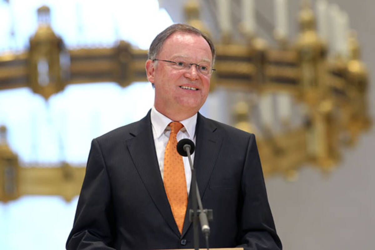 Ministerpräsident Stephan Weil