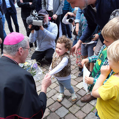 Verabschiedung von Bischof Dr. Heiner Wilmer Gottesdienst Dom Verabschiedung Bischof Wilmer, Gottesdienst Dom Verabschiedung Bischof Wilmer