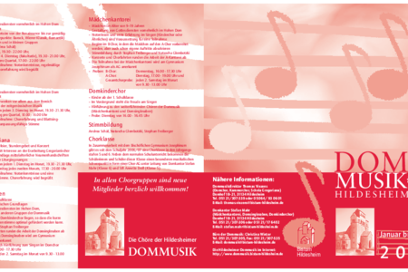 Dommusik Hildesheim: Januar bis März 2008