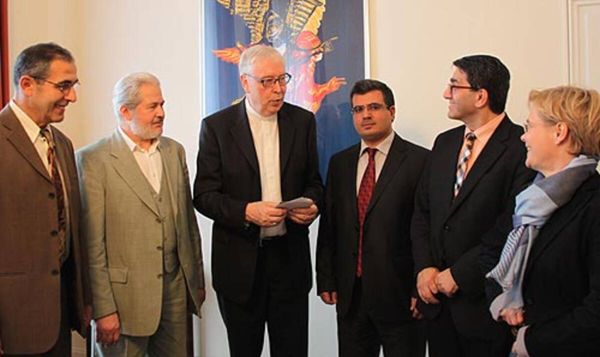Muslime unterstützen Domsanierung mit Spende, 04.10.2012