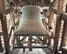 Die Glocke Canta bona im Hildesheimer Dom.