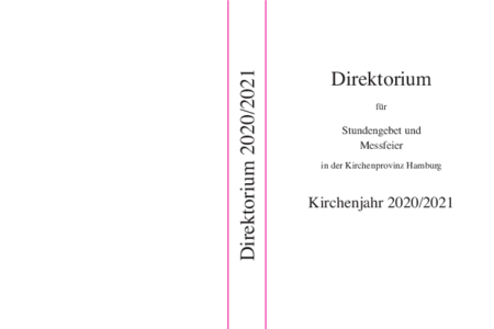 Direktorium für das Kirchenjahr 2020/2021