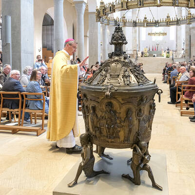 Verabschiedung von Bischof Dr. Heiner Wilmer Gottesdienst Dom Verabschiedung Bischof Wilmer, Gottesdienst Dom Verabschiedung Bischof Wilmer