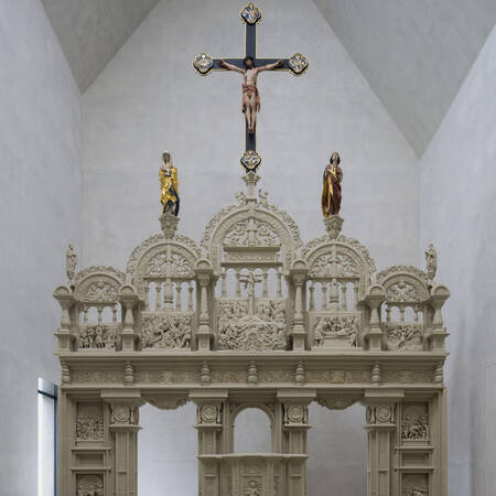 Blick auf den Renaissance-Lettner
