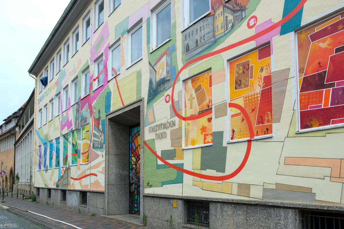 Mariano-Josephinum, Graffiti, Bauvorhaben