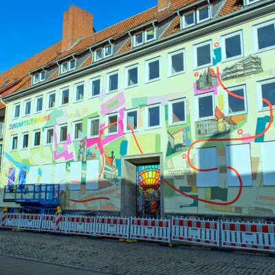 Mariano-Josephinum, Graffiti, Bauvorhaben