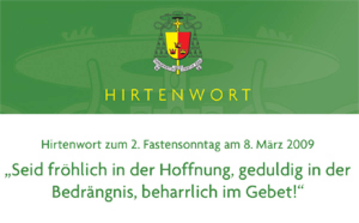 Hirtenwort 2009, Cover