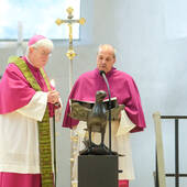 Vesper im Hildesheimer Mariendom. Einführung von Domkapitular Marcus Scheiermann und Verabschiedung von Domkapitular em. Wolfgang Voges