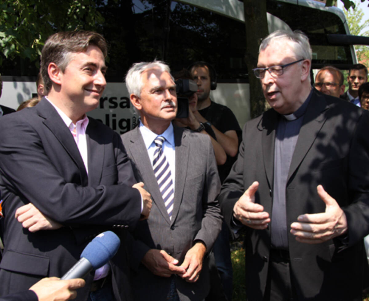 Domsanierung, Besuch David McAllister