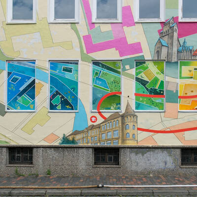 Mariano-Josephinum, Graffiti, Bauvorhaben