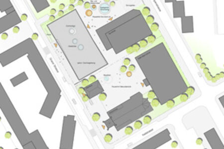Bremerhaben, Grundschulneubau; Lageplan