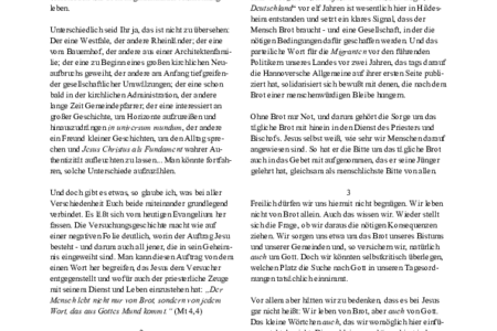 Schwerdtfeger; Priesterjubiläen Bischöfe Dr. Homeyer und Trelle