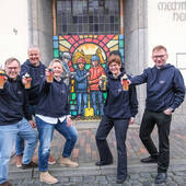 MaJo erster Spatenstich Graffiti