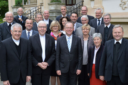 Treffen der Bischöfe mit der Landesregierung