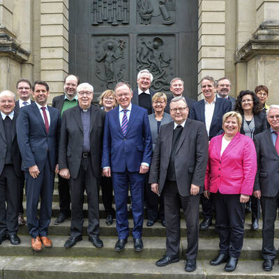 Treffen der niedersächsischen katholischen Bischöfe mit der Landesregierung