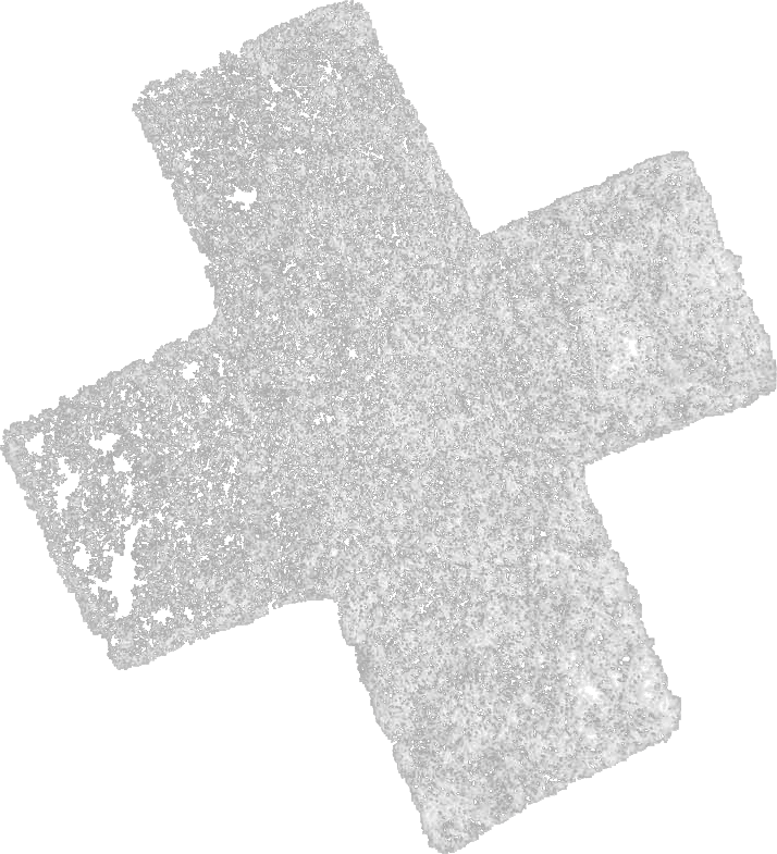 Kreuz schraffiert Schraffiertes transparentes Kreuz
